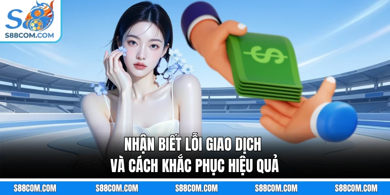 Nhận biết lỗi giao dịch và cách khắc phục hiệu quả