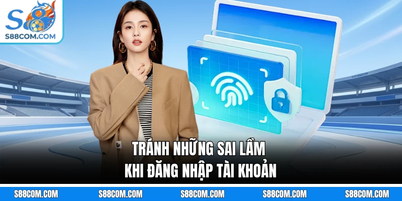 Tránh những sai lầm khi đăng nhập tài khoản